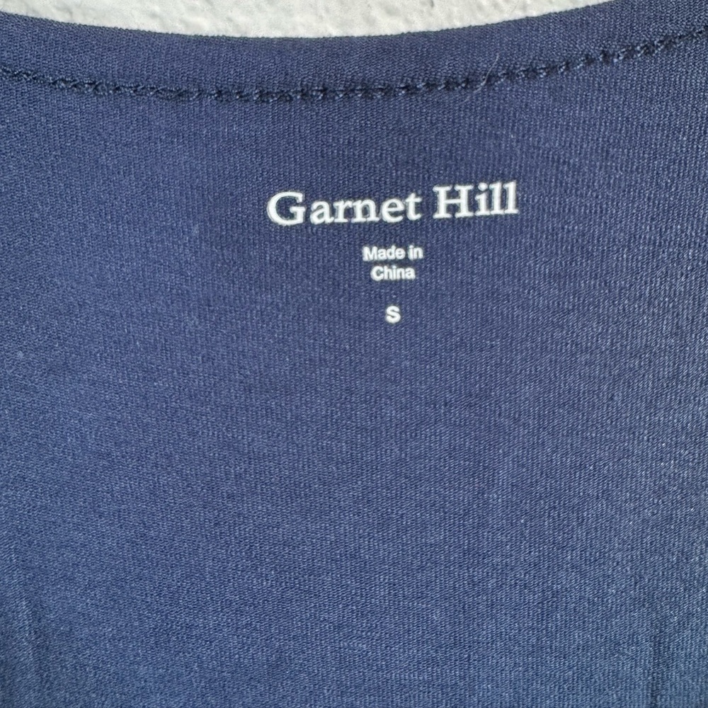 *NWOT* GARNET HILL Faux Wrap Cotton Dress - Picture 5 of 12